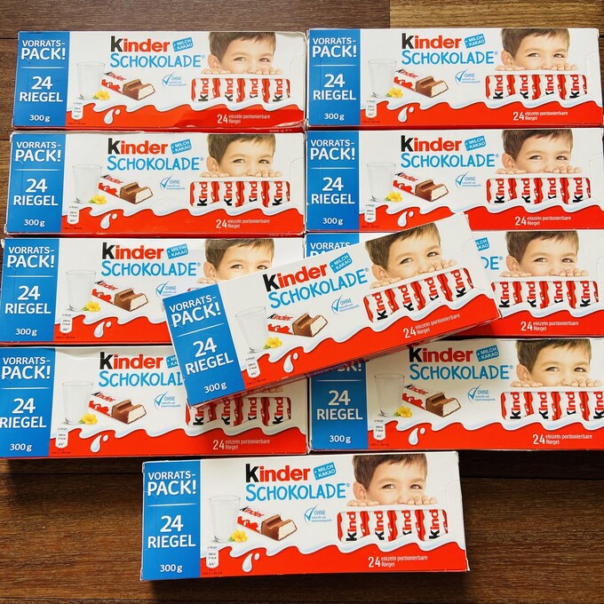 Thu hồi kẹo Kinder do có khả năng nhiễm khuẩn Samonella spp
