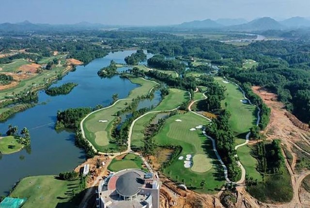 Nhiều vi phạm tại dự án sân golf Ngôi sao Yên Bái