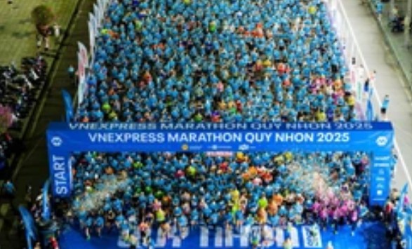 Herbalife tiếp tục lan tỏa lối sống năng động tại VnExpress Marathon Quy Nhơn 2025
